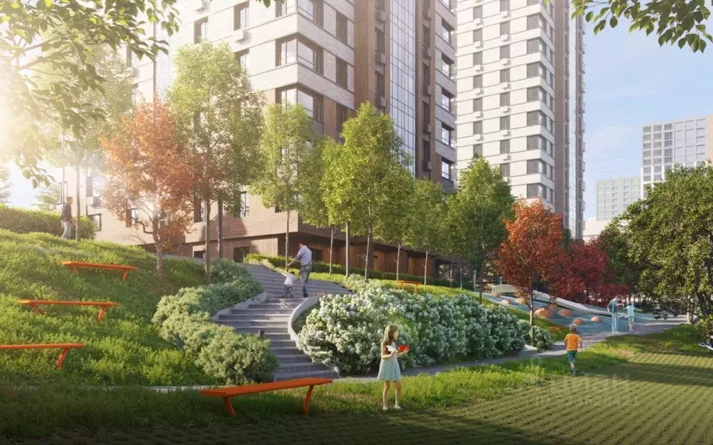 1-к кв. Хабаровский край, Хабаровск Грин 2 жилой комплекс (37.5 м) - Фото 2