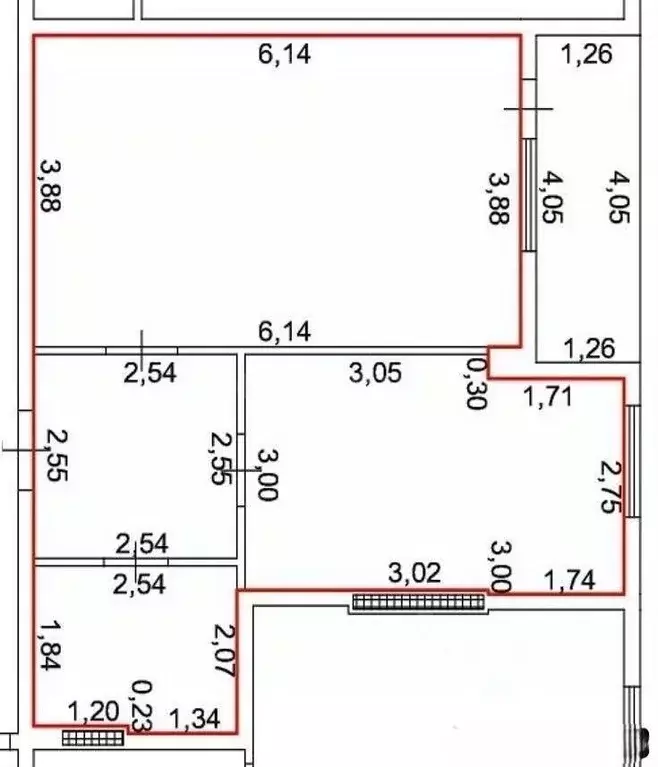 1-к кв. Севастополь ул. Вакуленчука, 29А (49.2 м) - Фото 2