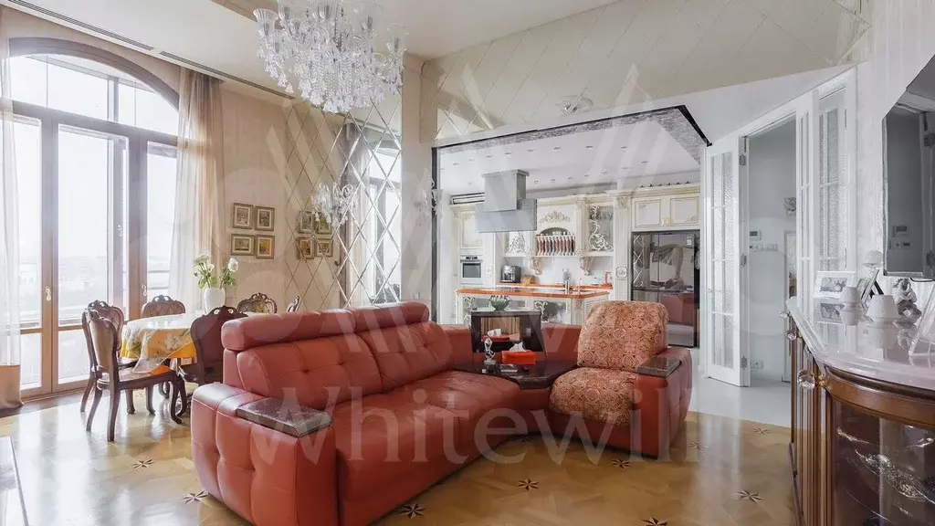 3-к. квартира, 127 м, 9/9 эт. - Фото 1