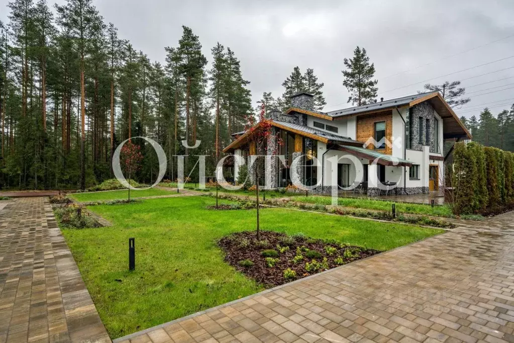 Коттедж в Ленинградская область, Приозерский район, пос. Сосново ул. ... - Фото 1