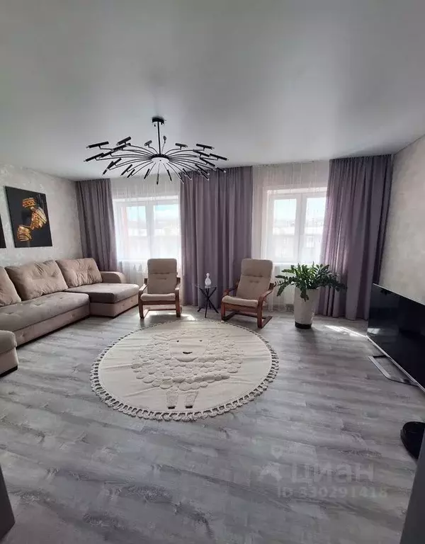 2-к кв. Иркутская область, Иркутск ул. Лермонтова, 1 (70.0 м) - Фото 1