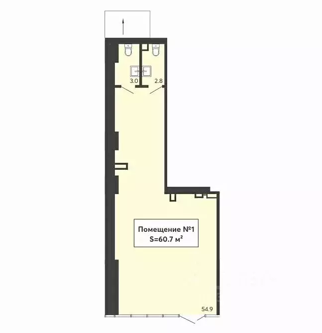 Помещение свободного назначения в Пензенская область, Пензенский ... - Фото 2