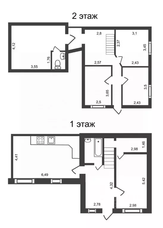 Дом в Владимирская область, Гусь-Хрустальный Владимирская ул. (130 м) - Фото 2