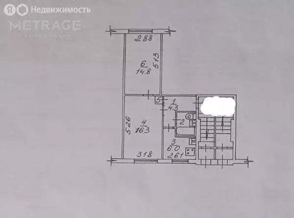 2-комнатная квартира: Новосибирск, Степная улица, 37 (44.7 м) - Фото 1