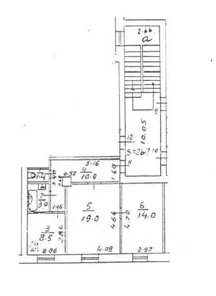 2-к кв. Московская область, Подольск Литейная ул., 4а (55.9 м) - Фото 2