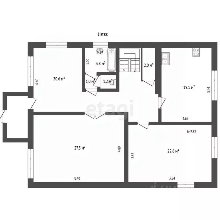 Дом в Татарстан, Альметьевск пер. Успенского, 1А (150 м) - Фото 2