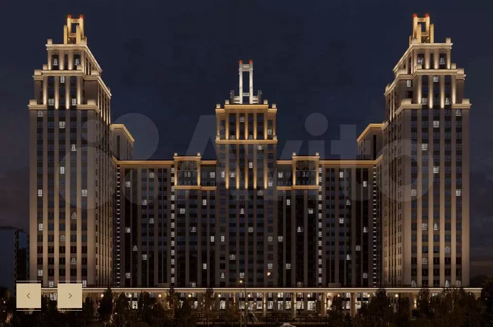 4-к. квартира, 89,9 м, 18/23 эт. - Фото 0