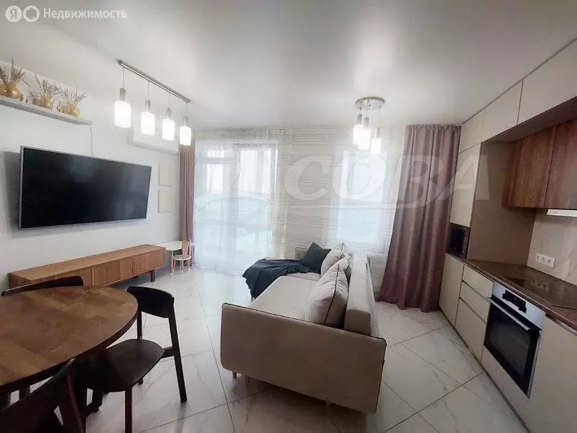 2-комнатная квартира: Тюмень, проезд Воронинские Горки, 99Б (64 м) - Фото 2