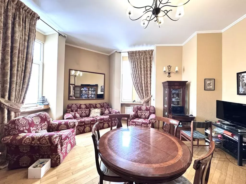 3-к кв. Москва ул. Пречистенка, 25 (100.0 м) - Фото 1