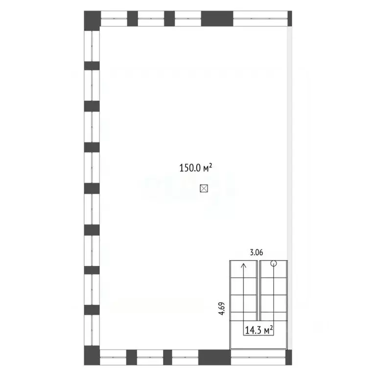 Помещение свободного назначения в Тюменская область, Тюмень ул. ... - Фото 2
