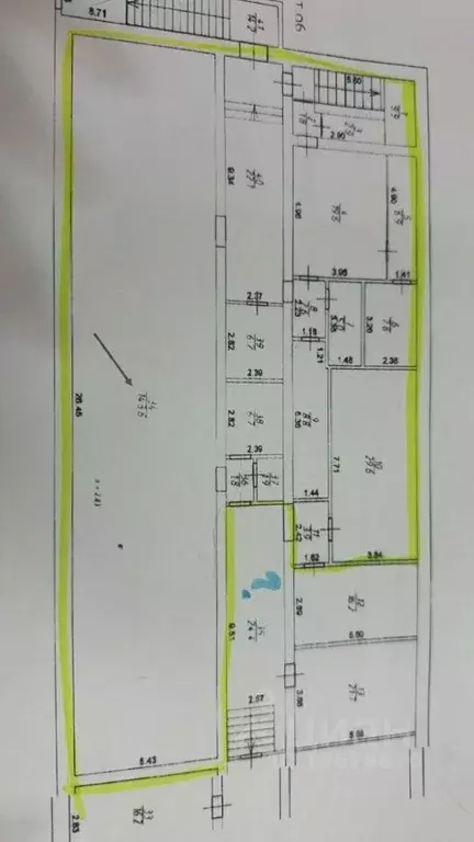 Помещение свободного назначения в Татарстан, Набережные Челны ул. ... - Фото 2