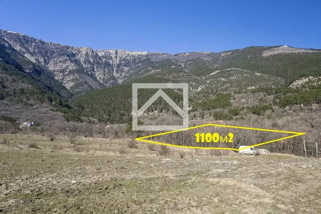 Участок в Крым, Ялта муниципальный округ, Виноградное пгт ул. Красина ... - Фото 1