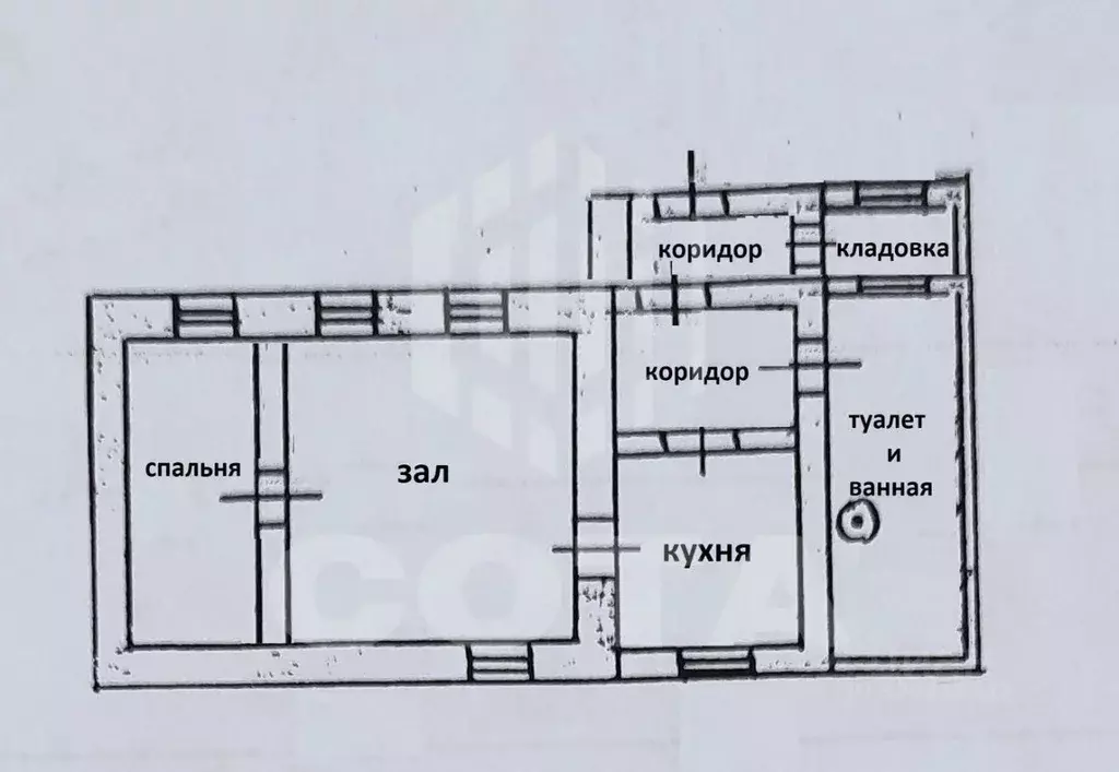 Дом в Воронежская область, с. Новая Усмань ул. Первомайская, 67 (50 м) - Фото 2