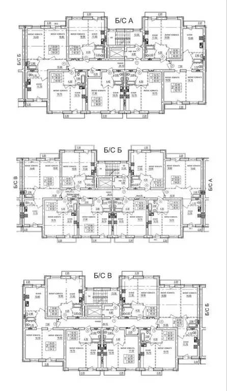 2-к. квартира, 60м, 1/10эт. - Фото 1