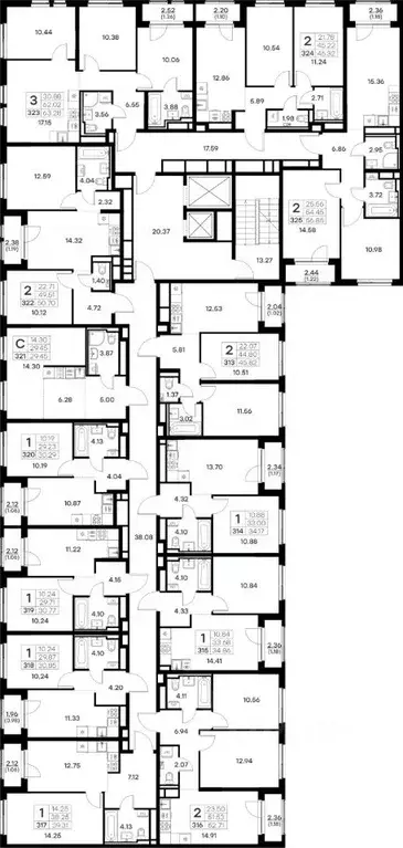 2-к кв. Владимирская область, Владимир Глоракс Октябрьский жилой ... - Фото 2