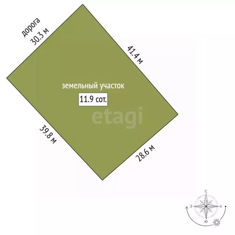 Участок в Ленинградская область, Всеволожский район, Сертоловское ... - Фото 2