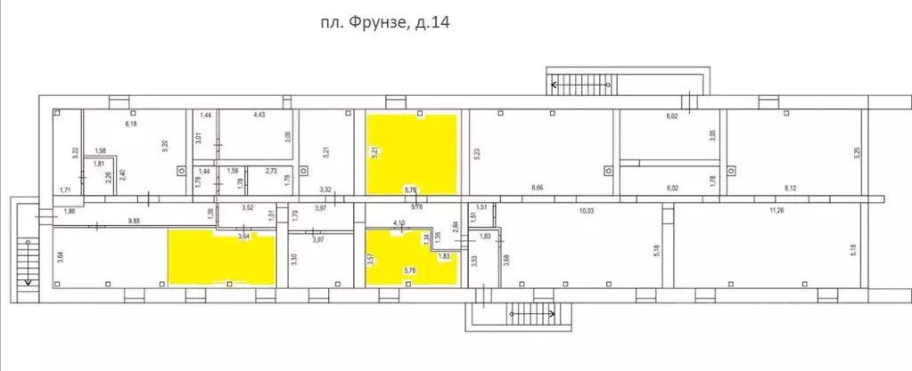 Офис в Ивановская область, Шуя пл. Фрунзе, 14 (30 м) - Фото 1