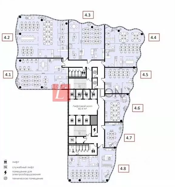 Офис в Москва Бауманская ул., 11 (189 м) - Фото 0