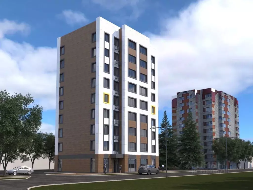 2-к кв. Коми, Сыктывкар ул. Куратова, 65 (61.45 м) - Фото 1