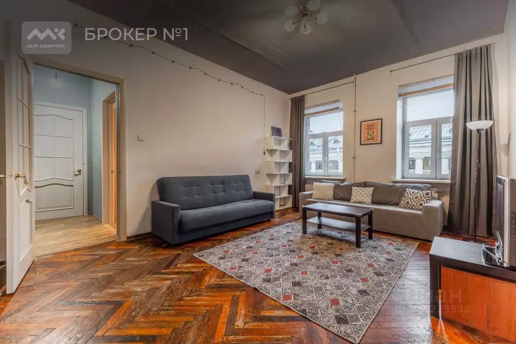 3-к кв. Санкт-Петербург ул. Марата, 56-58/29 (66.9 м) - Фото 2