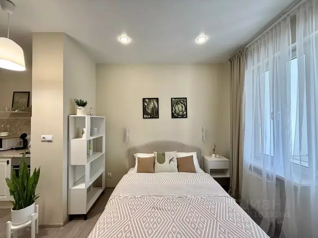 Студия Краснодарский край, Краснодар ул. Питерская, 40к3 (30.0 м) - Фото 1