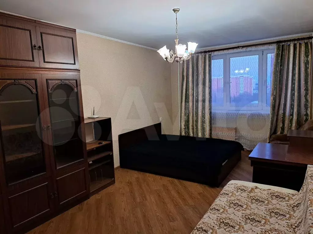 1-к. квартира, 40 м, 6/17 эт. - Фото 1