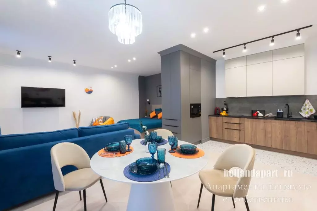 1-к кв. Санкт-Петербург наб. Адмиралтейского Канала, 15 (54.0 м) - Фото 2