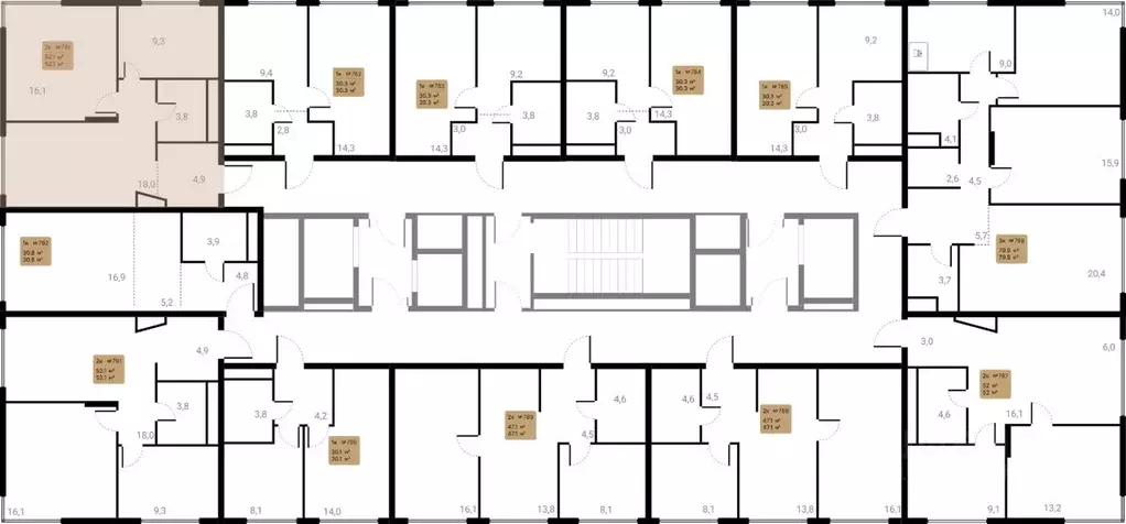 2-к кв. Московская область, Химки Лесная Коллекция жилой комплекс, к3 ... - Фото 2