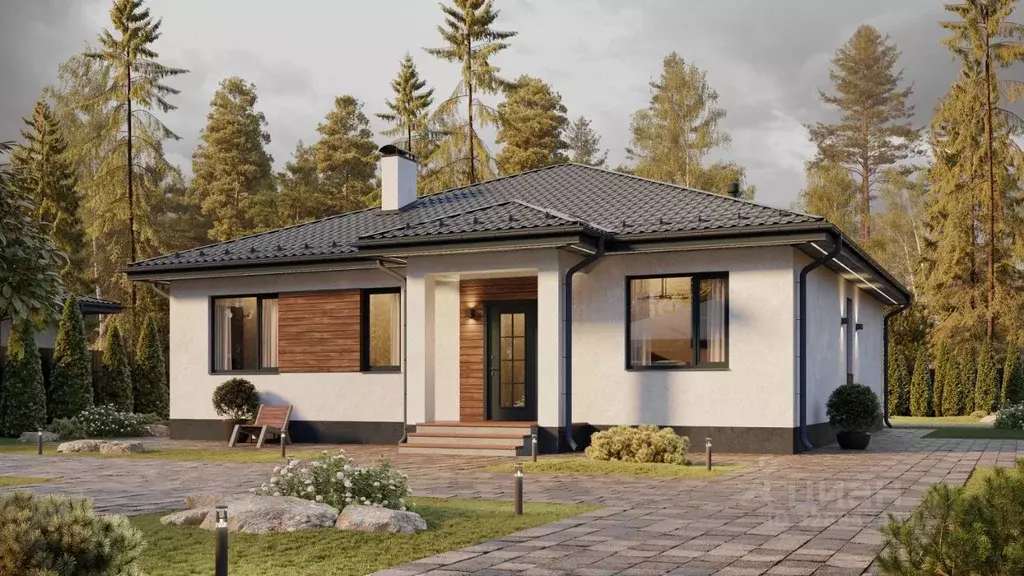 Дом в Ленинградская область, Выборгский район, Первомайское с/пос, ... - Фото 0