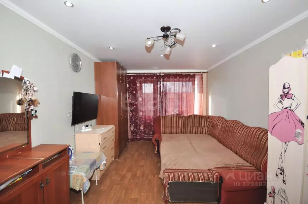 1-к кв. Сахалинская область, Долинск Комсомольская ул., 41 (32.0 м) - Фото 1