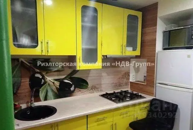 1-к кв. Хабаровский край, Хабаровск ул. Калинина, 136 (35.5 м) - Фото 0