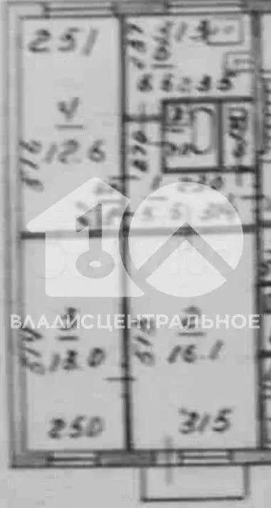 3-к. квартира, 57,3 м, 5/5 эт. - Фото 0