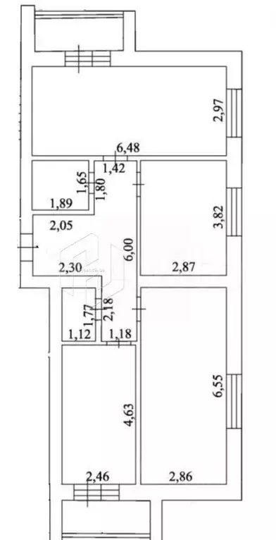 3-к кв. Мордовия, Рузаевка ул. Трынова, 20 (77.6 м) - Фото 1