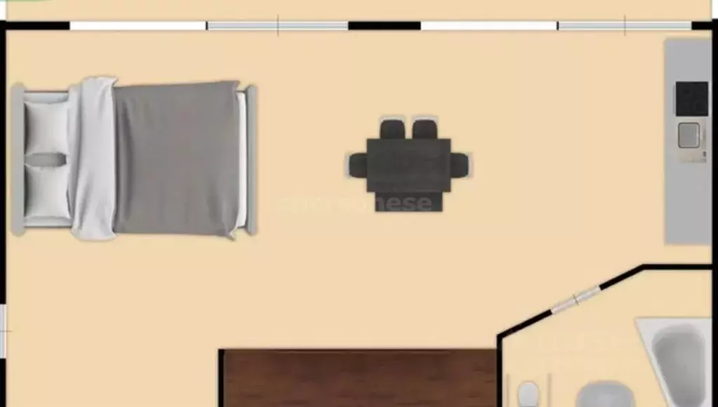 Студия Севастополь ул. Астана Кесаева, 14 (40.0 м) - Фото 2