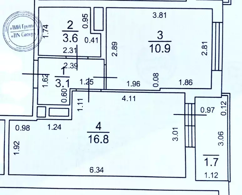 Продаётся 1-к квартира, 34.4 м - Фото 1