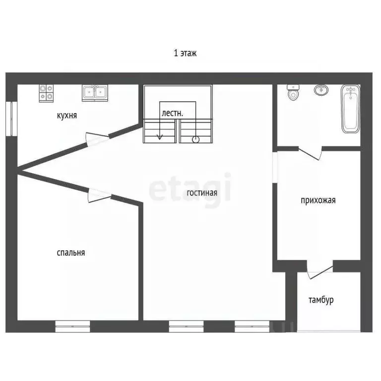 Дом в Тюменская область, Тюмень Зарека мкр, ул. Тундровая (106 м) - Фото 2