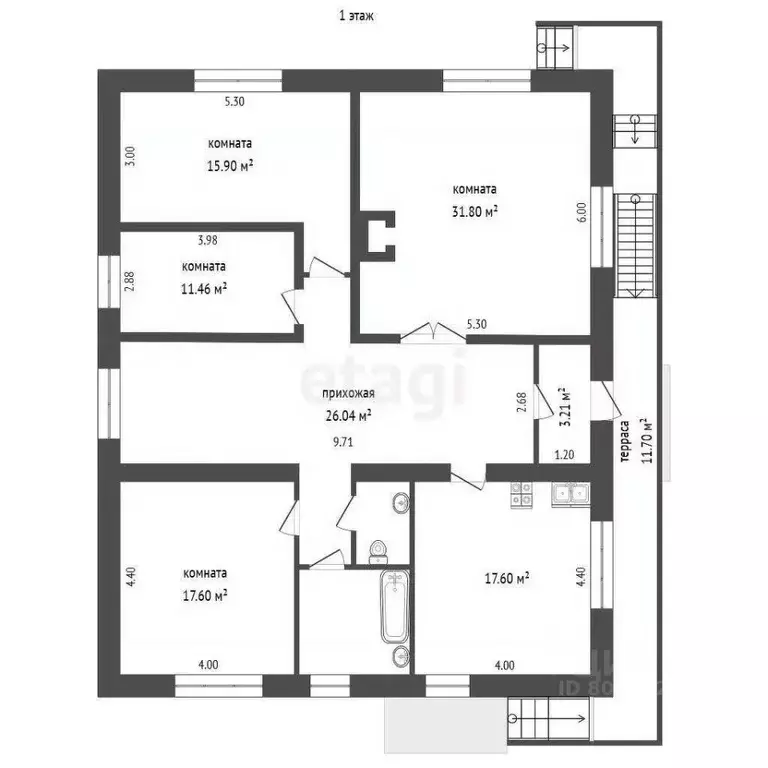 Дом в Ставропольский край, Пятигорск городской округ, с. Золотушка ул. ... - Фото 2