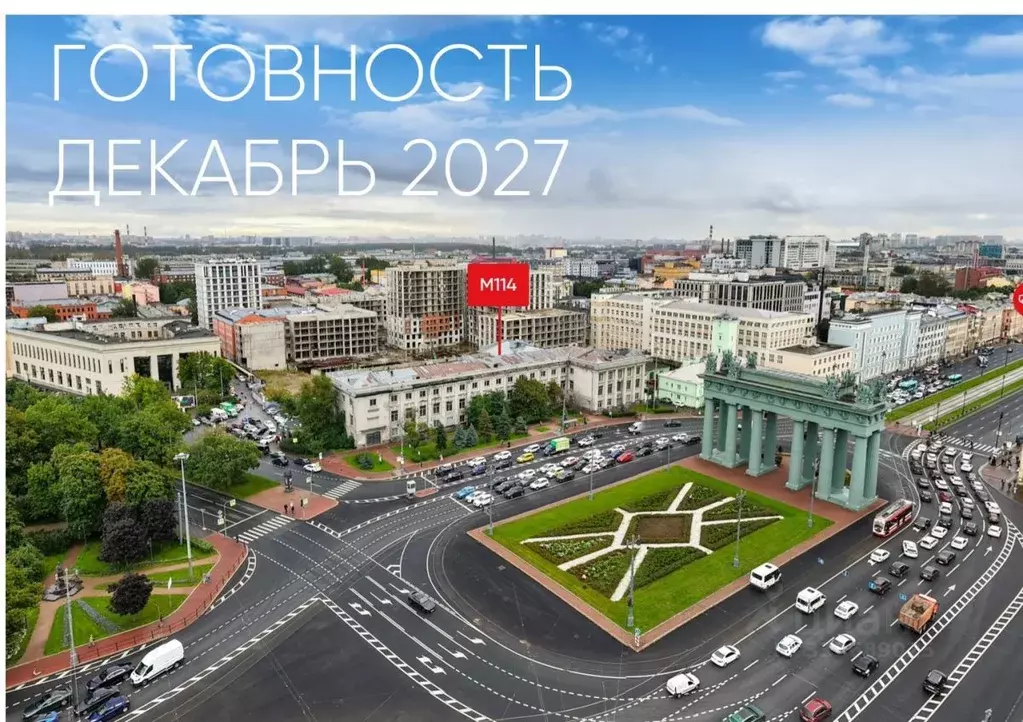 Офис в Санкт-Петербург Московский просп., 114 (1695 м) - Фото 2