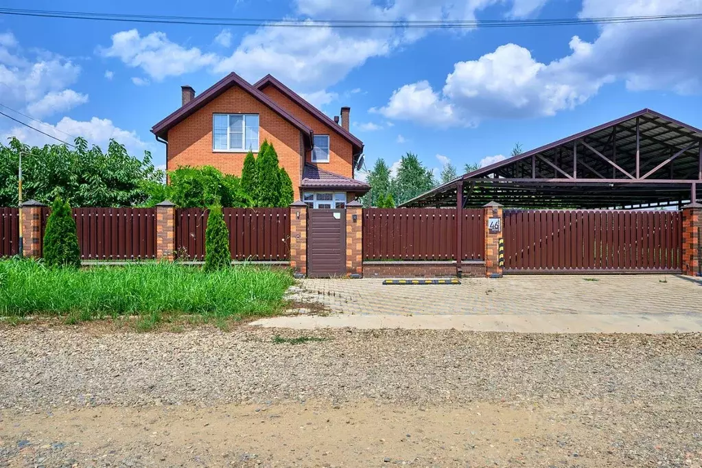 Дом в Краснодарский край, Краснодар Старокорсунская ст-ца, пер. ... - Фото 0