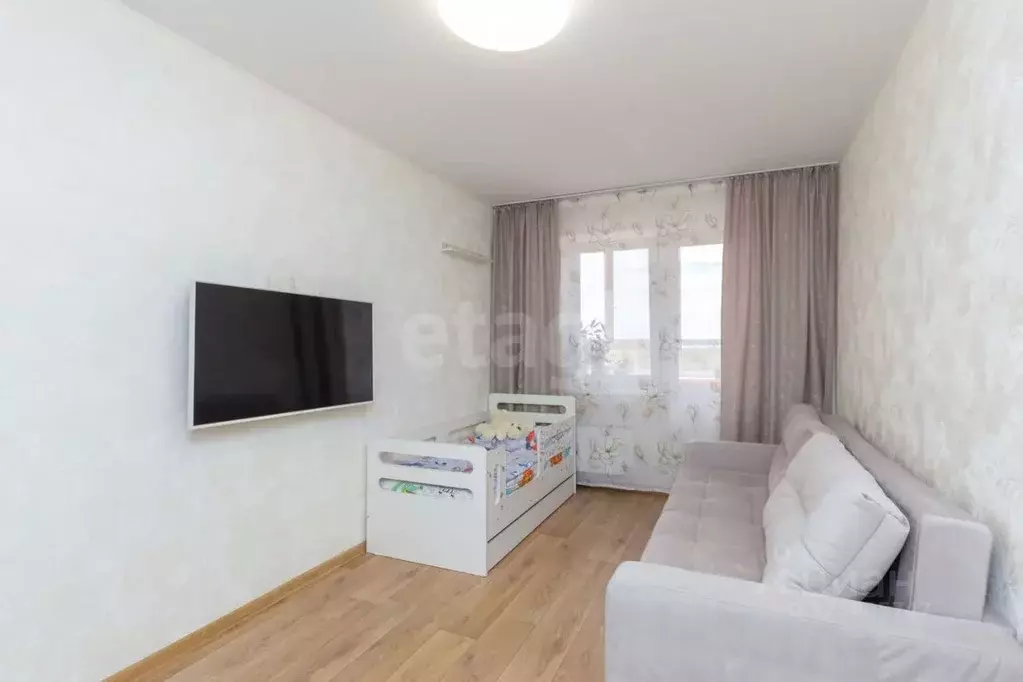 1-к кв. Тюменская область, Тюмень ул. Лесопарковая, 15 (32.2 м) - Фото 1