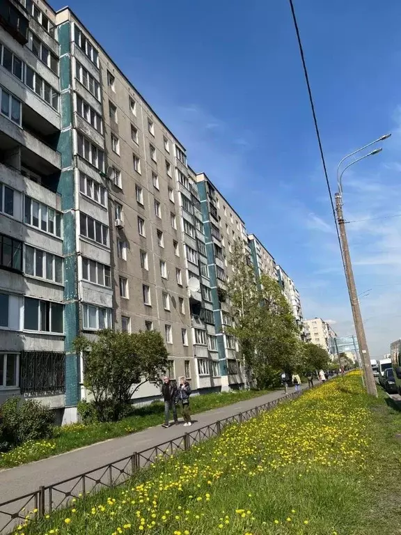 2-к кв. Санкт-Петербург ул. Ярослава Гашека, 12/100 (50.1 м) - Фото 0