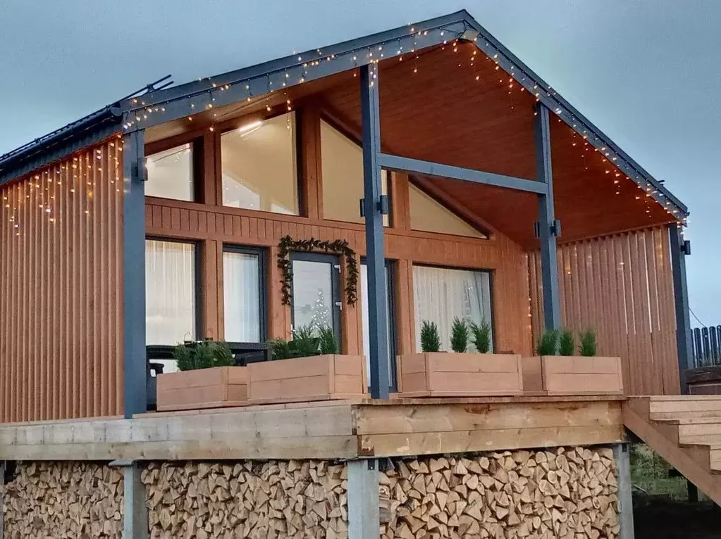 Коттедж в Ленинградская область, Приозерский район, Запорожское с/пос, ... - Фото 1