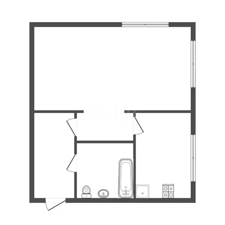 1-комнатная квартира: Тула, улица Макаренко, 12 (30.5 м) - Фото 1