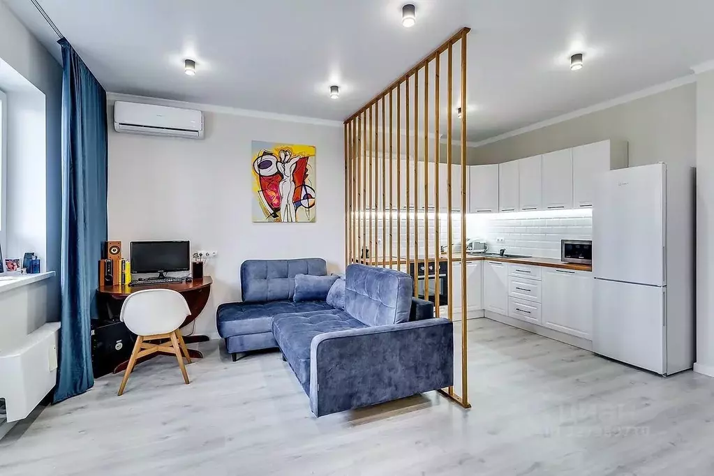 Студия Ростовская область, Ростов-на-Дону ул. Мечникова, 39Б (42.5 м) - Фото 1