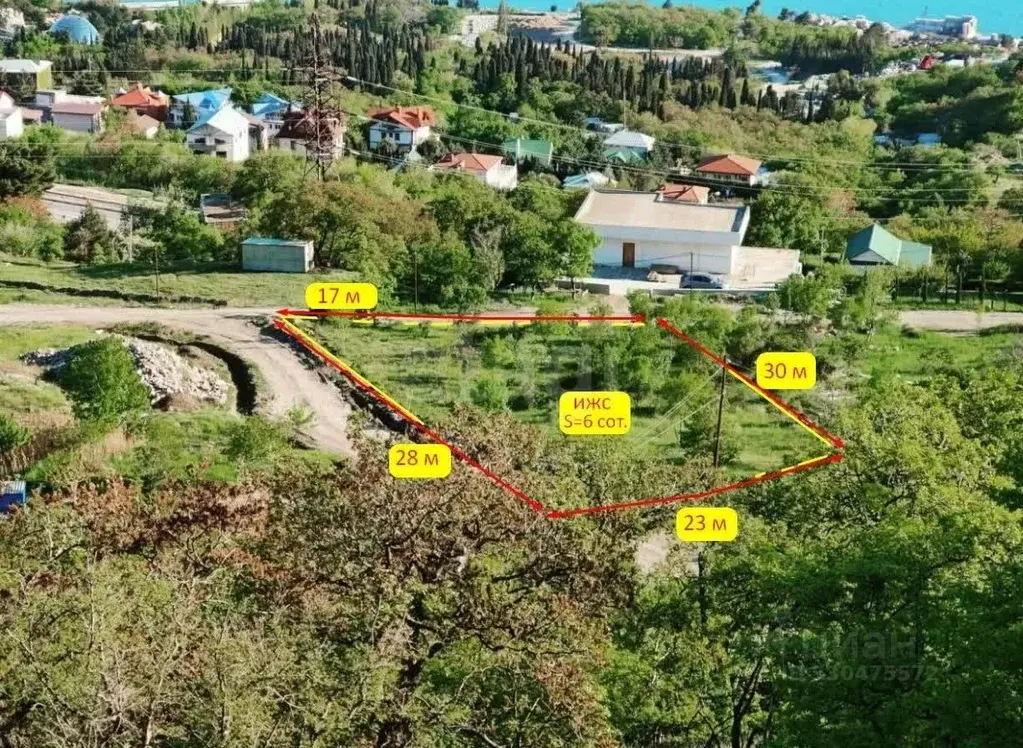 Участок в Крым, Ялта муниципальный округ, с. Оползневое, Зори России-2 ... - Фото 1