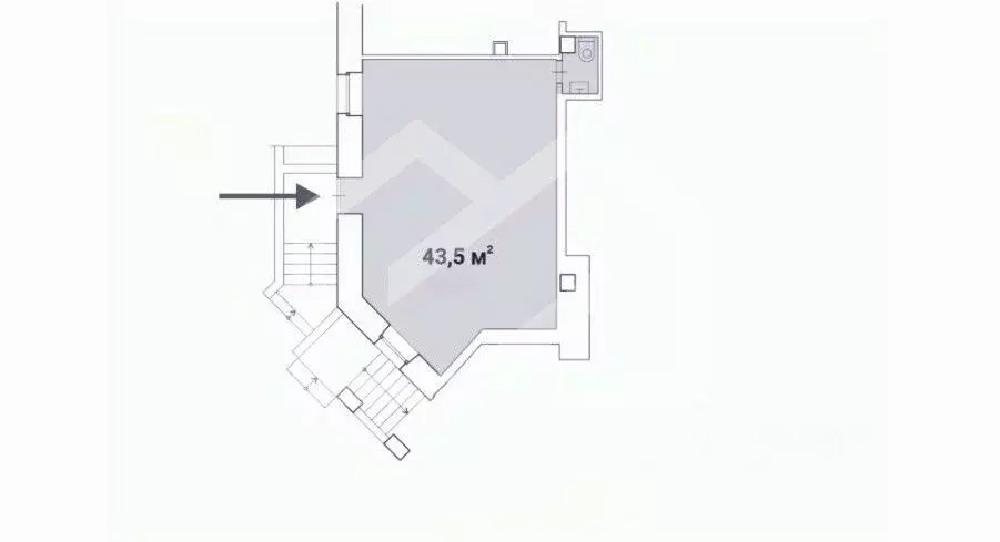 Помещение свободного назначения в Москва Братиславская ул., 15К1 (44 ... - Фото 2
