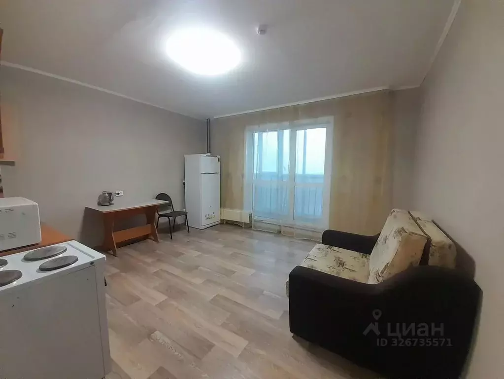 1-к кв. Курганская область, Курган Заозерный жилрайон, 7-й мкр, 14 ... - Фото 2