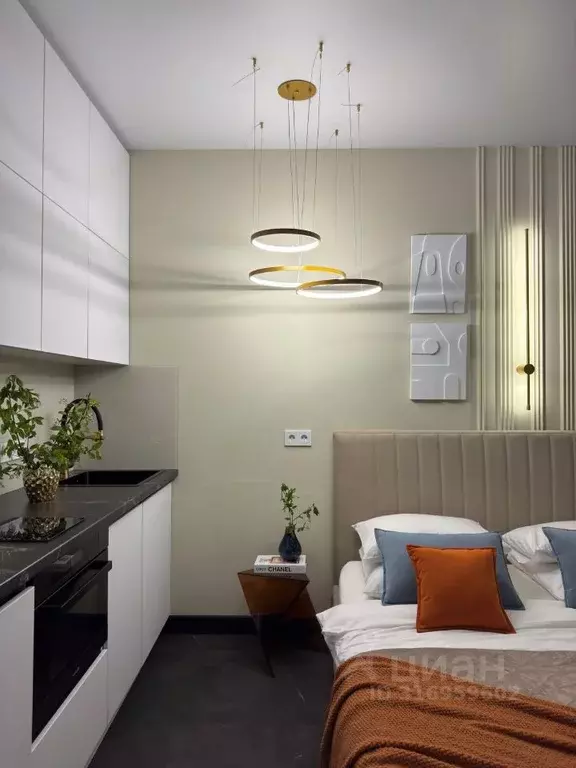 Студия Москва Волгоградский просп., 32/5к3 (25.0 м) - Фото 1