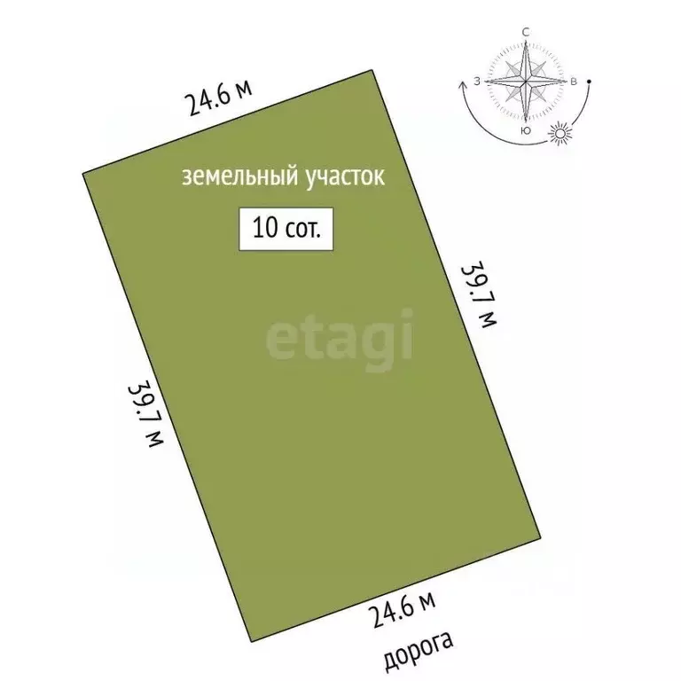Участок в Саха (Якутия), Якутск Победа СОНТ,  (10.0 сот.) - Фото 1