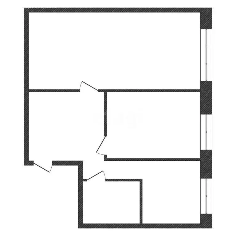 2-комнатная квартира: село Кетово, улица Космонавтов, 6 (42 м) - Фото 1